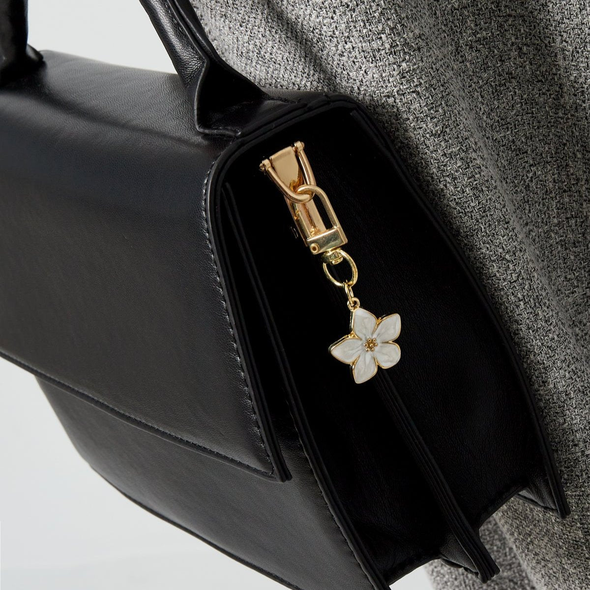 Blossom sleutelhanger - fuchsia