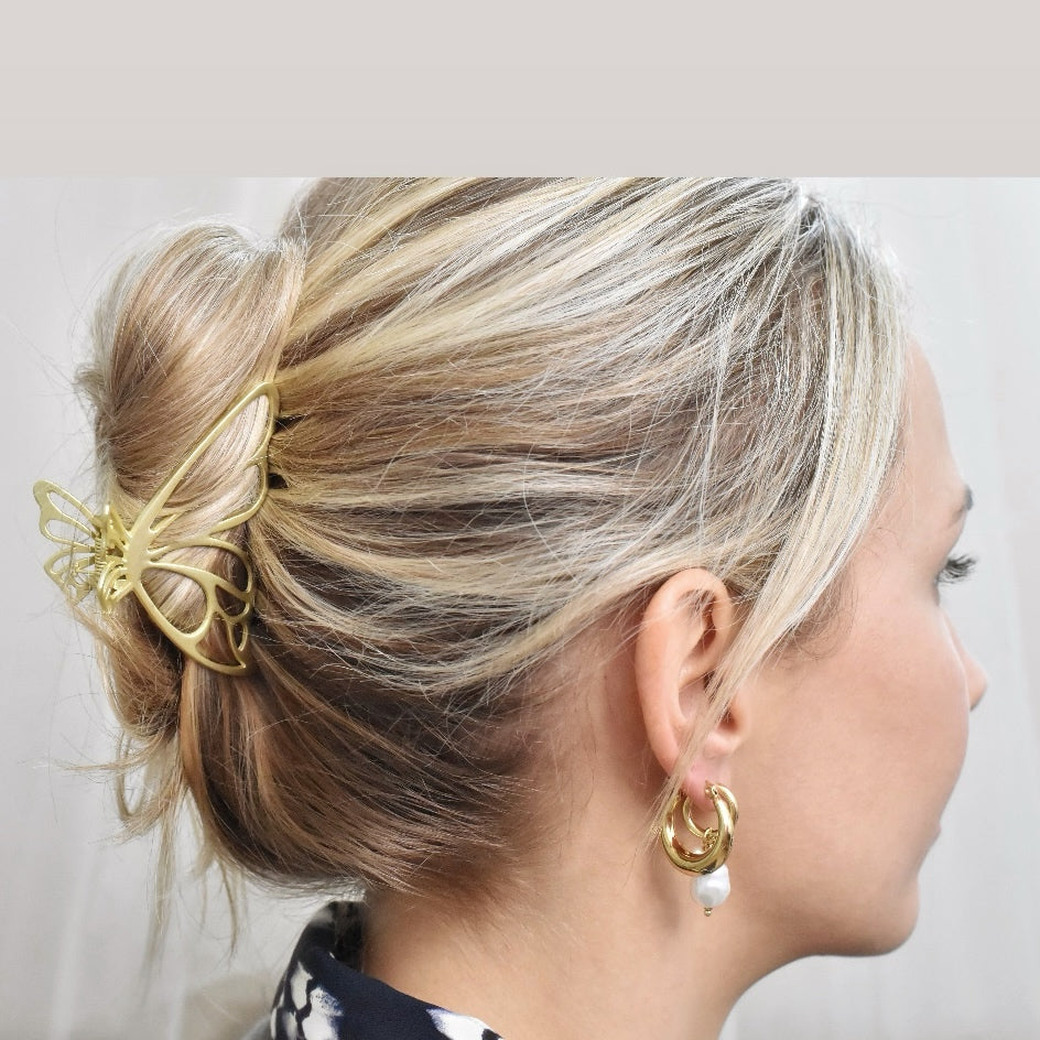 Haarklem vlinder - Goud