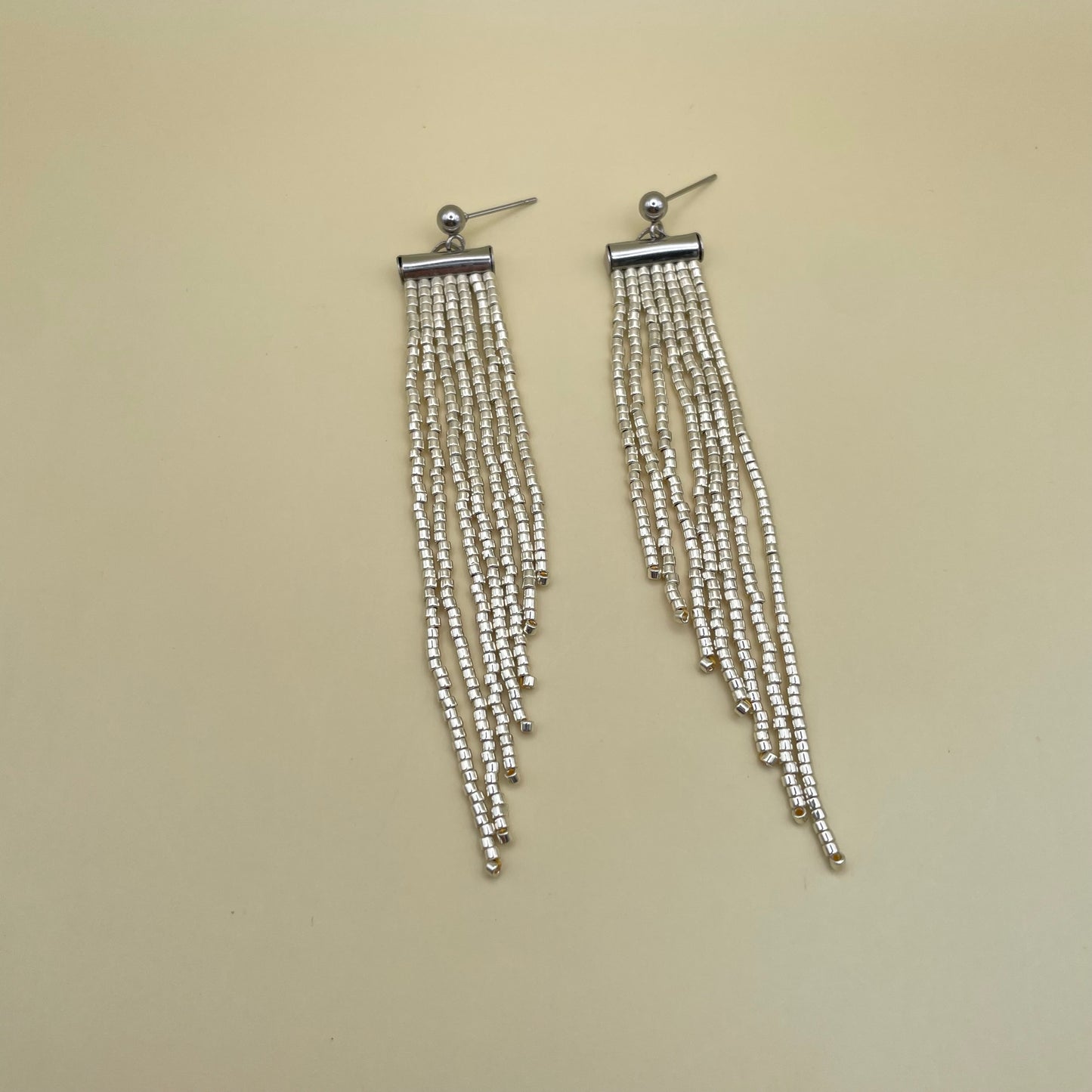 Party oorbellen - zilver