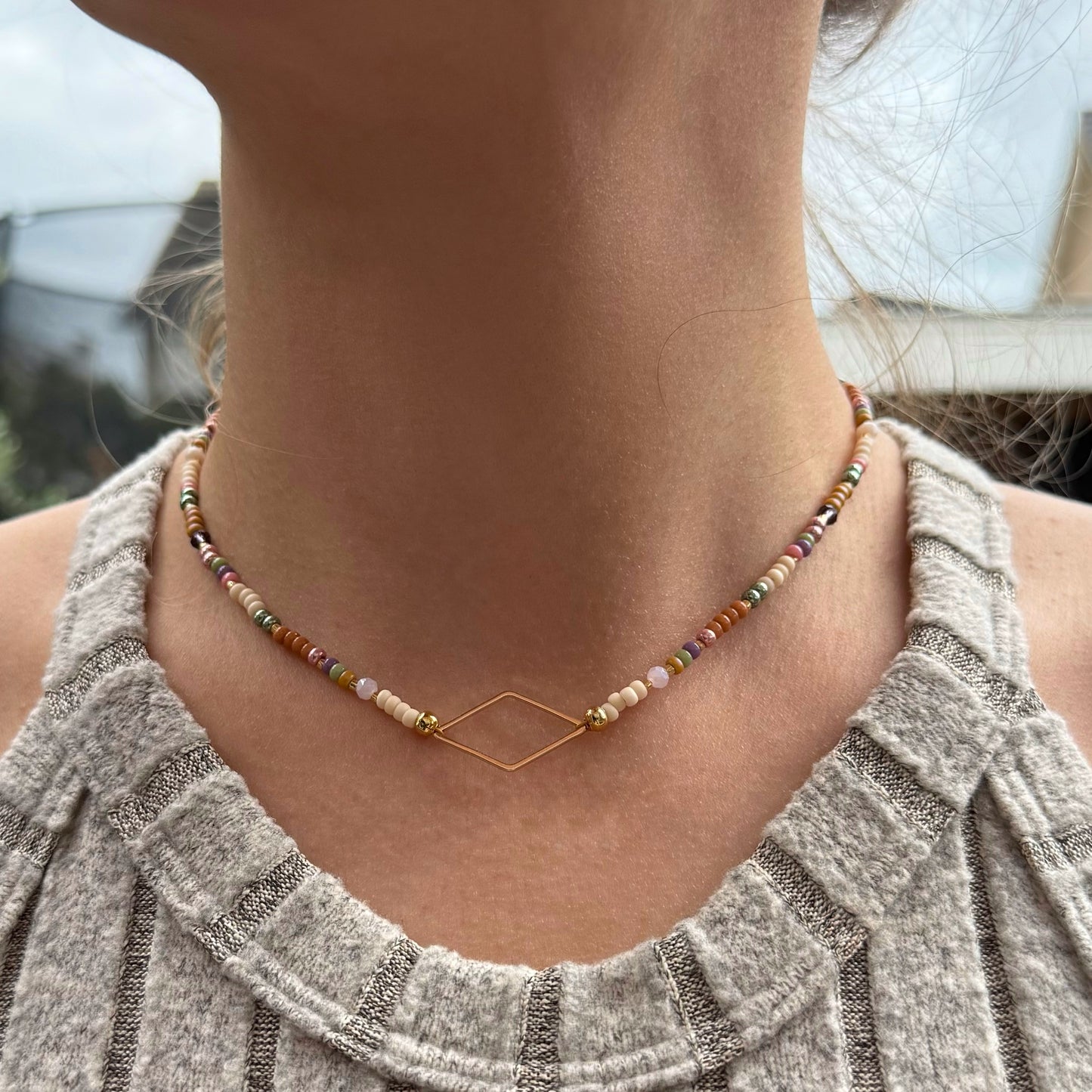 Diamond earth ketting