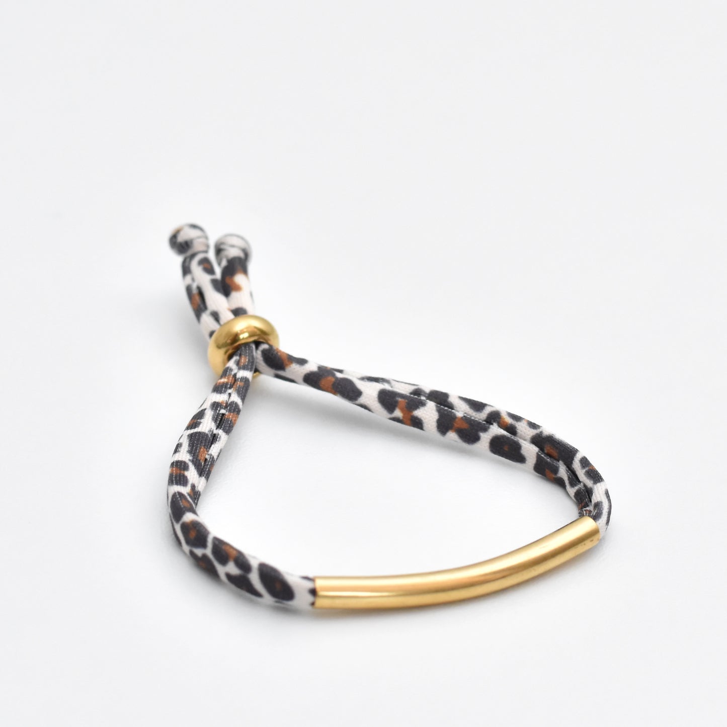 Armband met RVS buisje