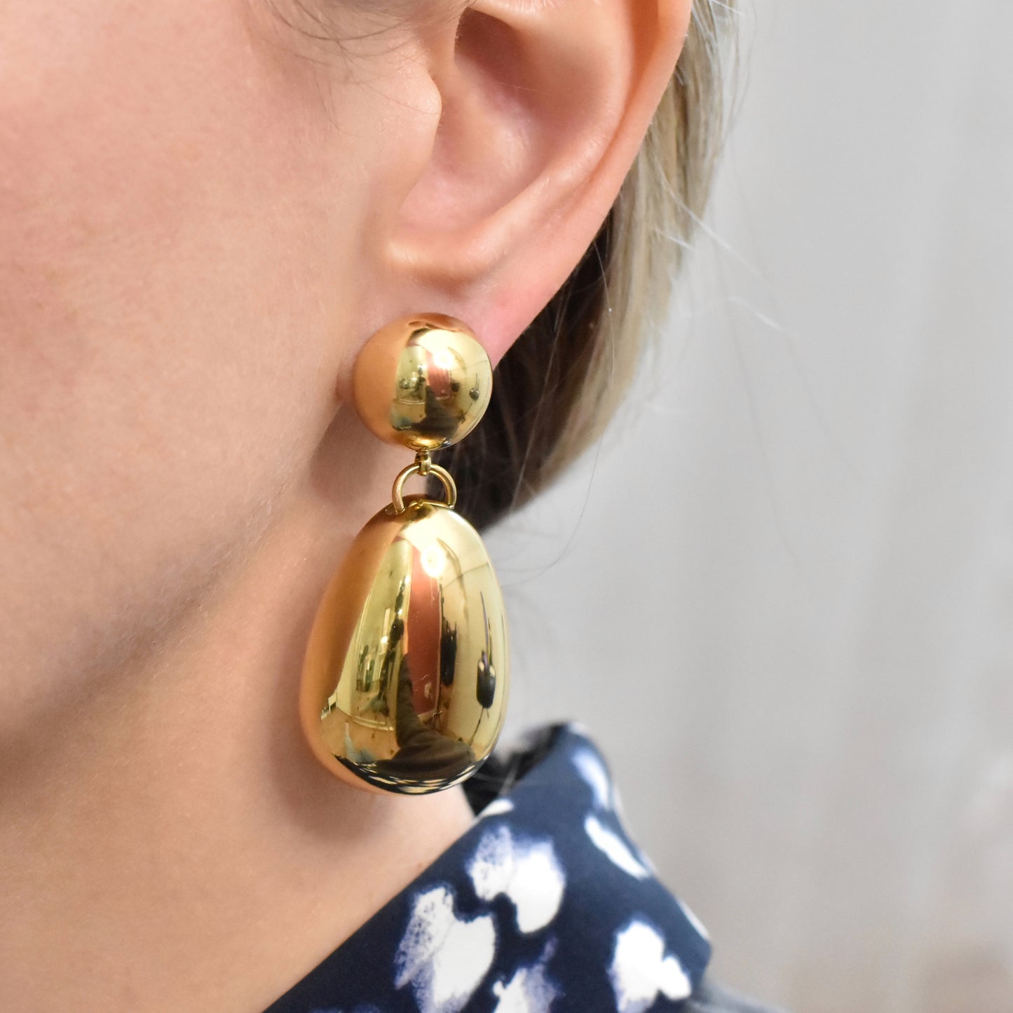 Oorbellen classic crush - Goud