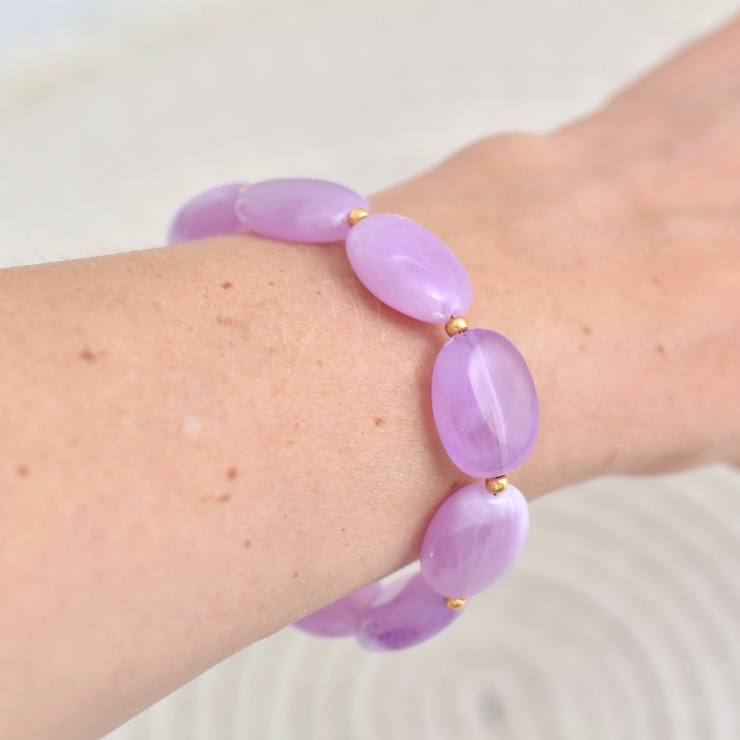Ovale kralen armband