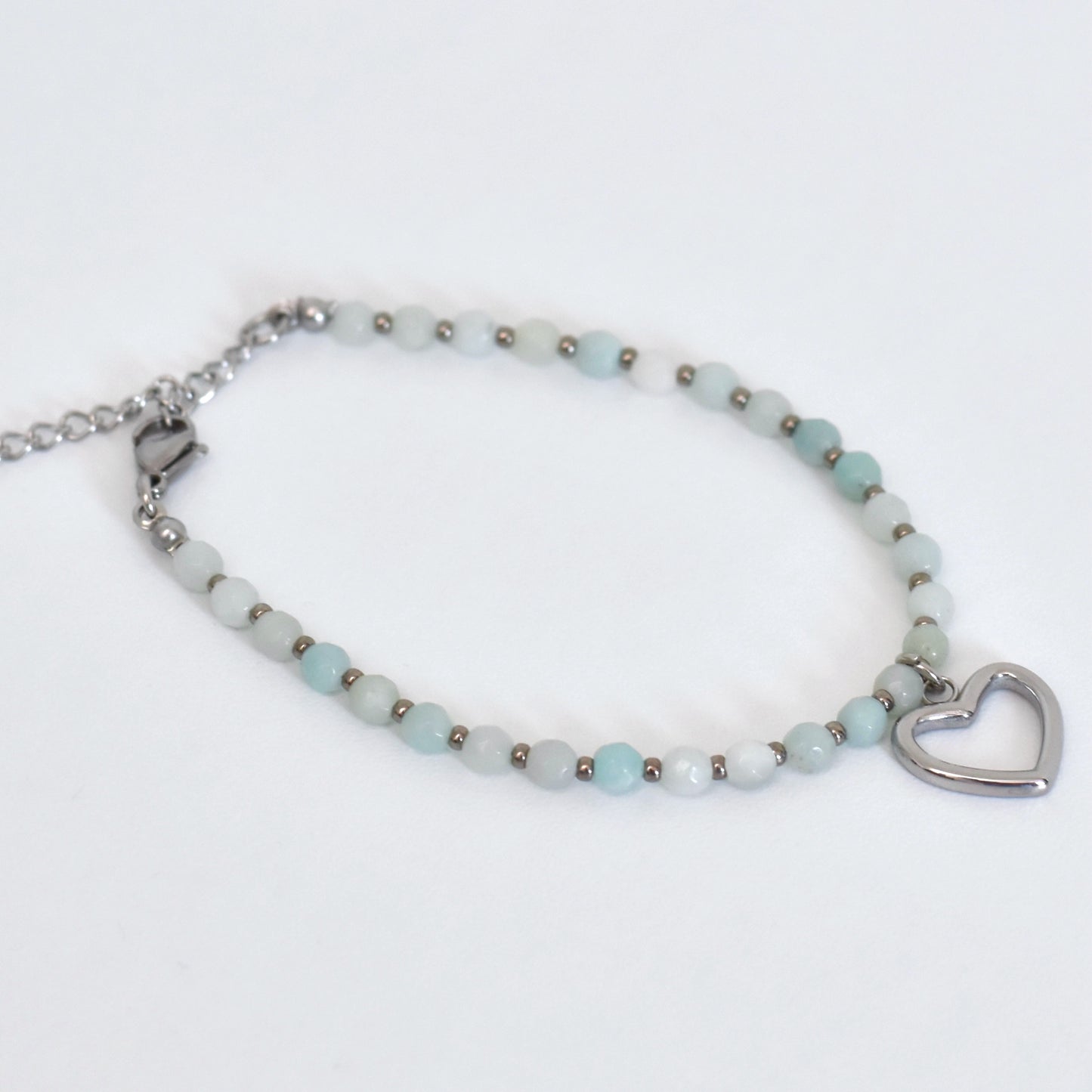 Natuursteen kwarts armband - groen