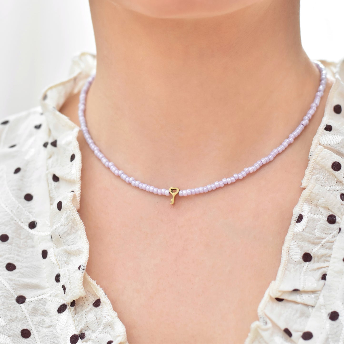 De sleutel tot mijn hart ketting - Lila Limited Edition