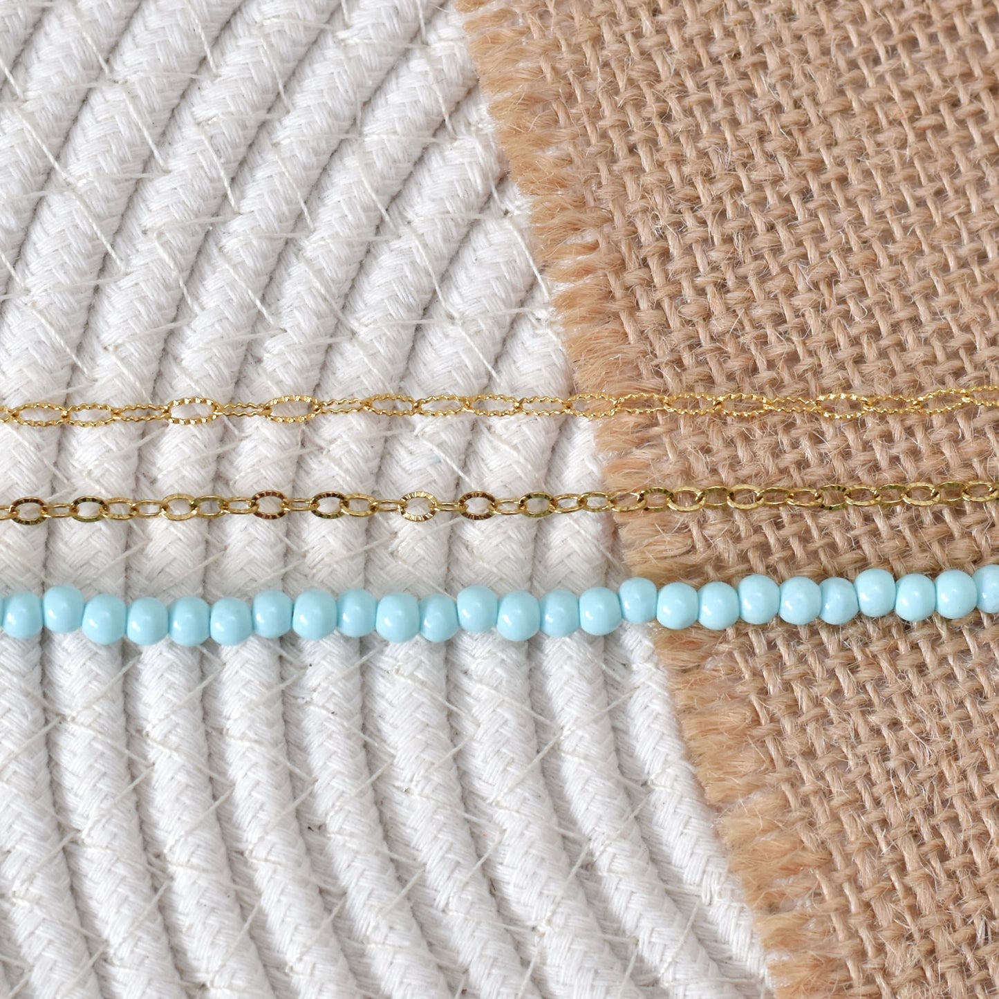 Soft ovaal chain chocker