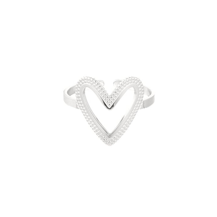 Forever love ring - goud/zilverkleurig