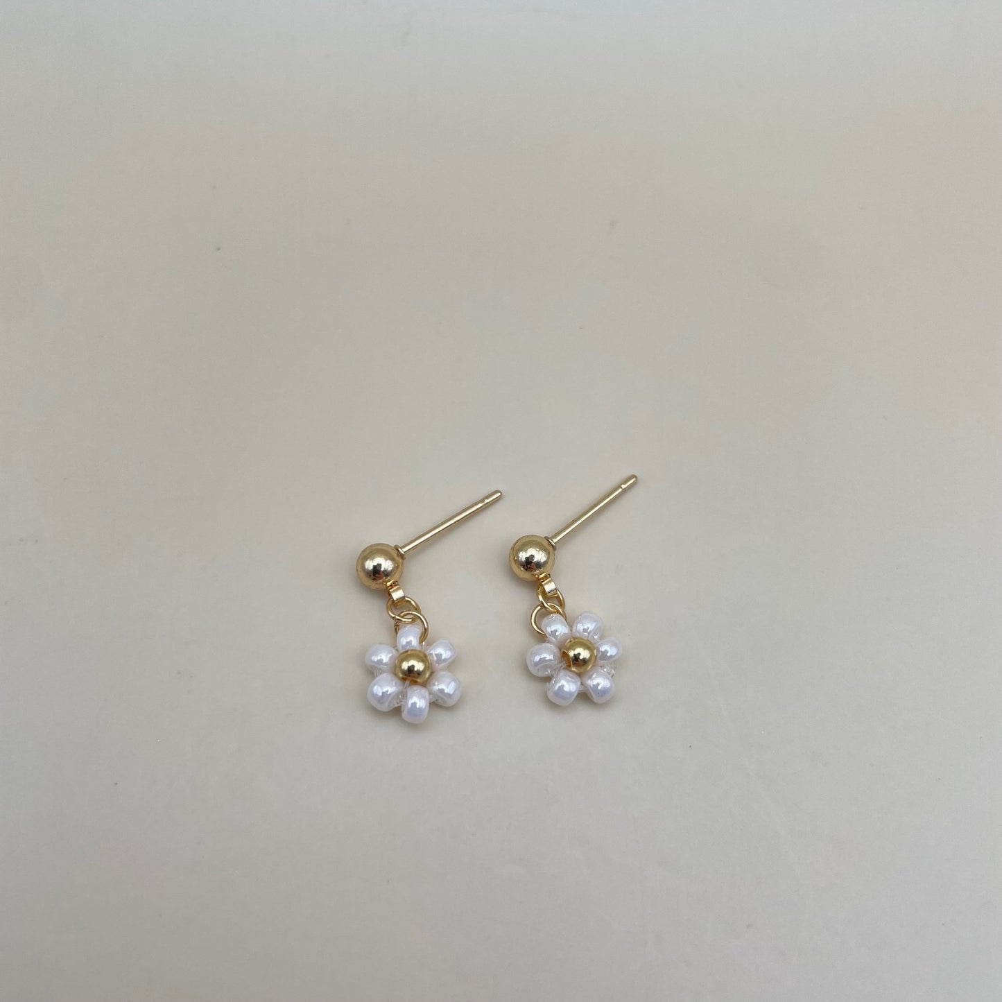 Madeliefje oorbellen