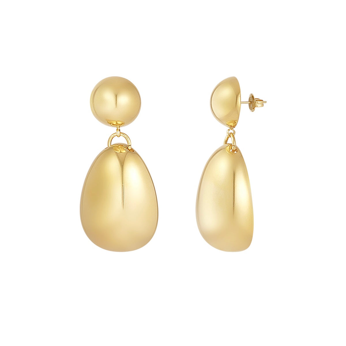 Oorbellen classic crush - Goud