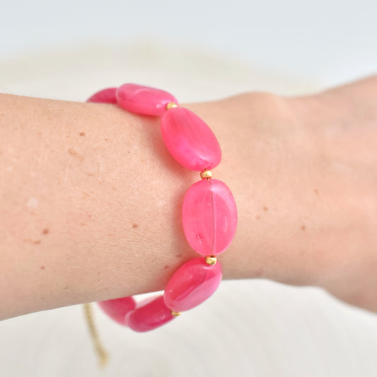 Ovale kralen armband