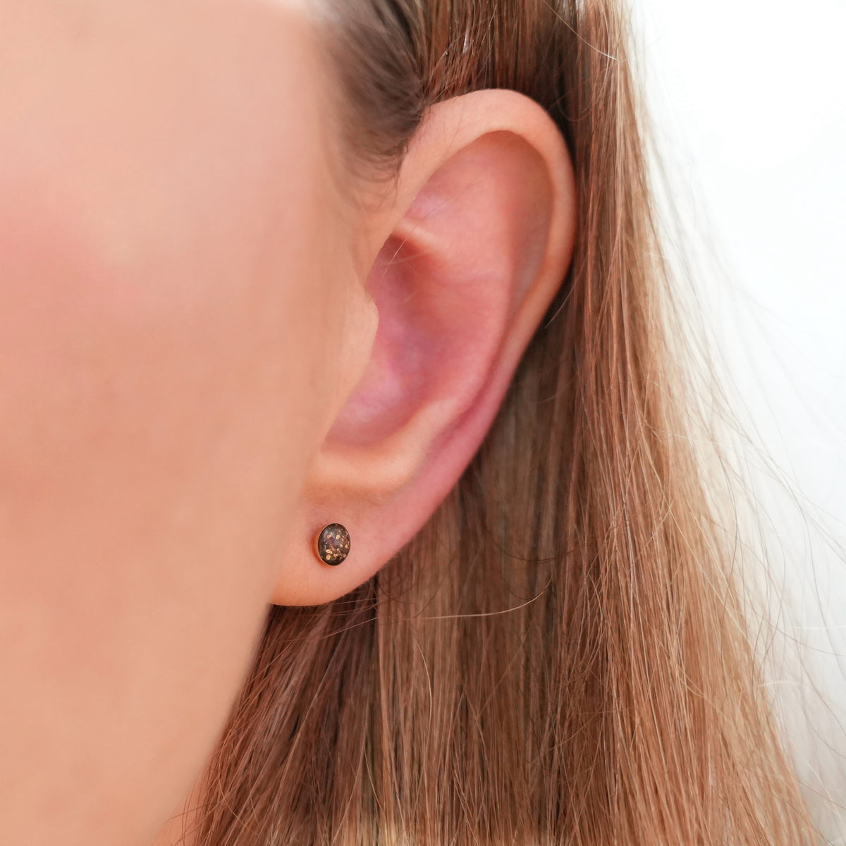 Herinneringsoorbellen Petite (4mm oorknopjes) - 14/20 Gold filled / 925 Sterling Zilver