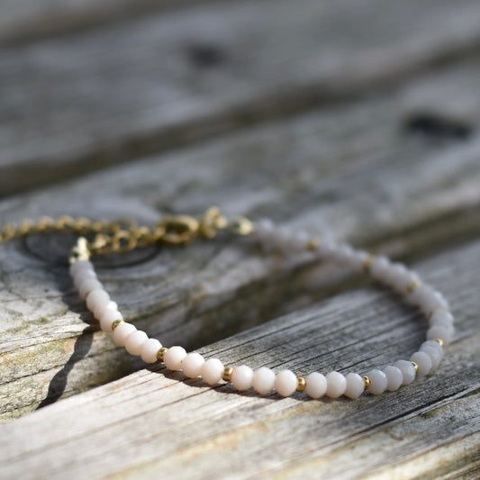 Facet kralen armband