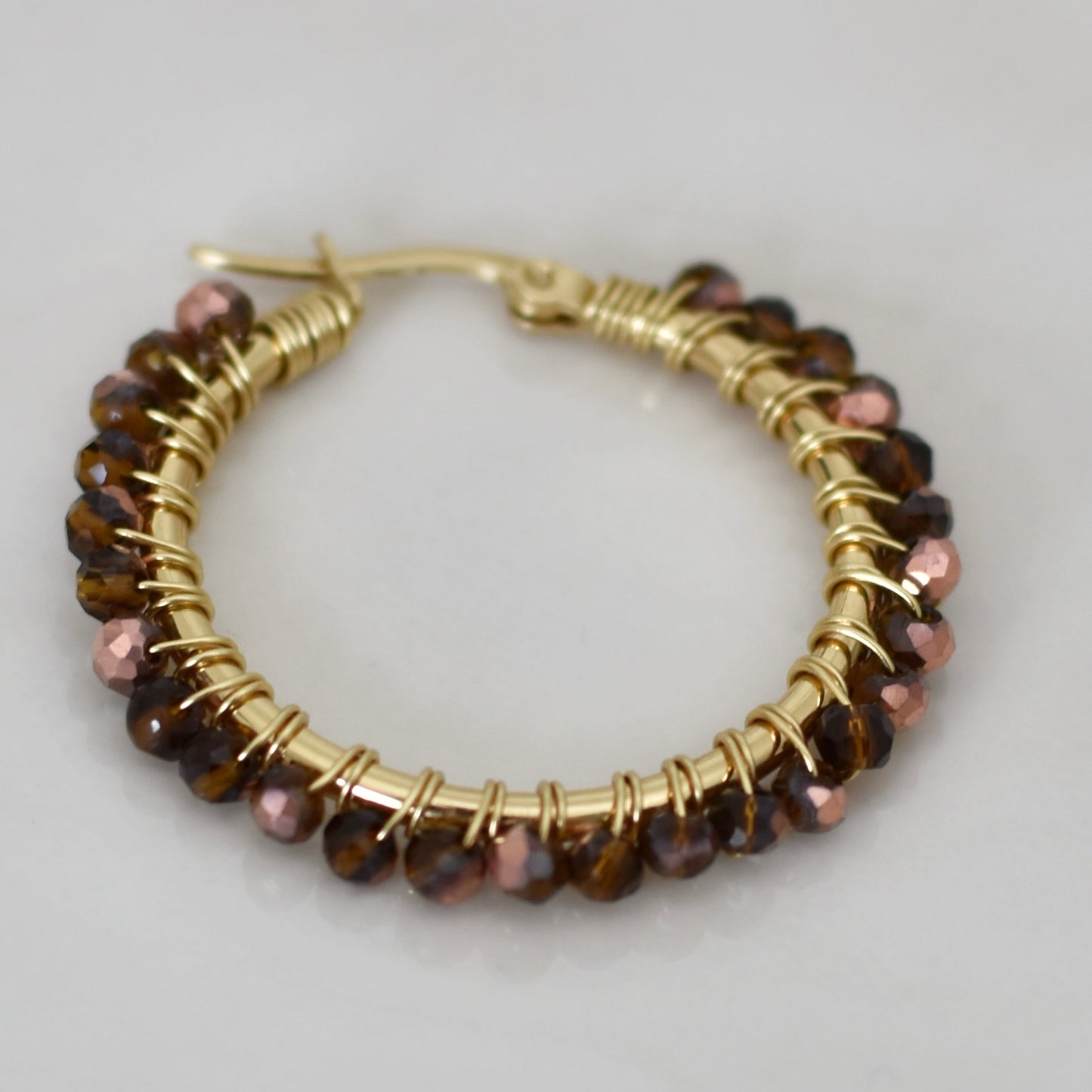 Mila hoops - goud en zilverkleurig