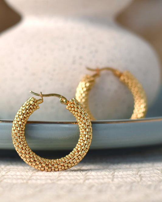 Aura Slim Hoops