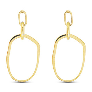 Golden Flow Oorbellen