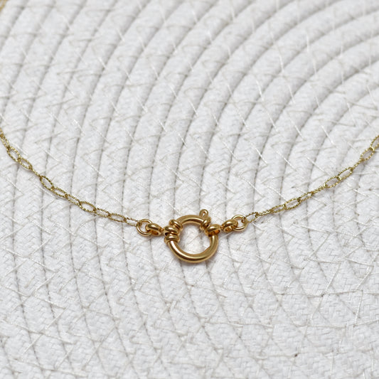 Soft ovaal chain chocker