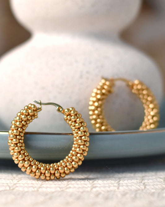 Aura Statement Hoops