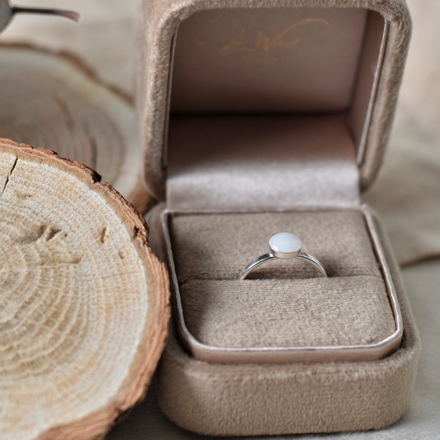 925 sterling zilveren moedermelk ring