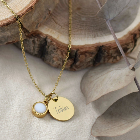 Moedermelk ketting - goud of zilverkleurig