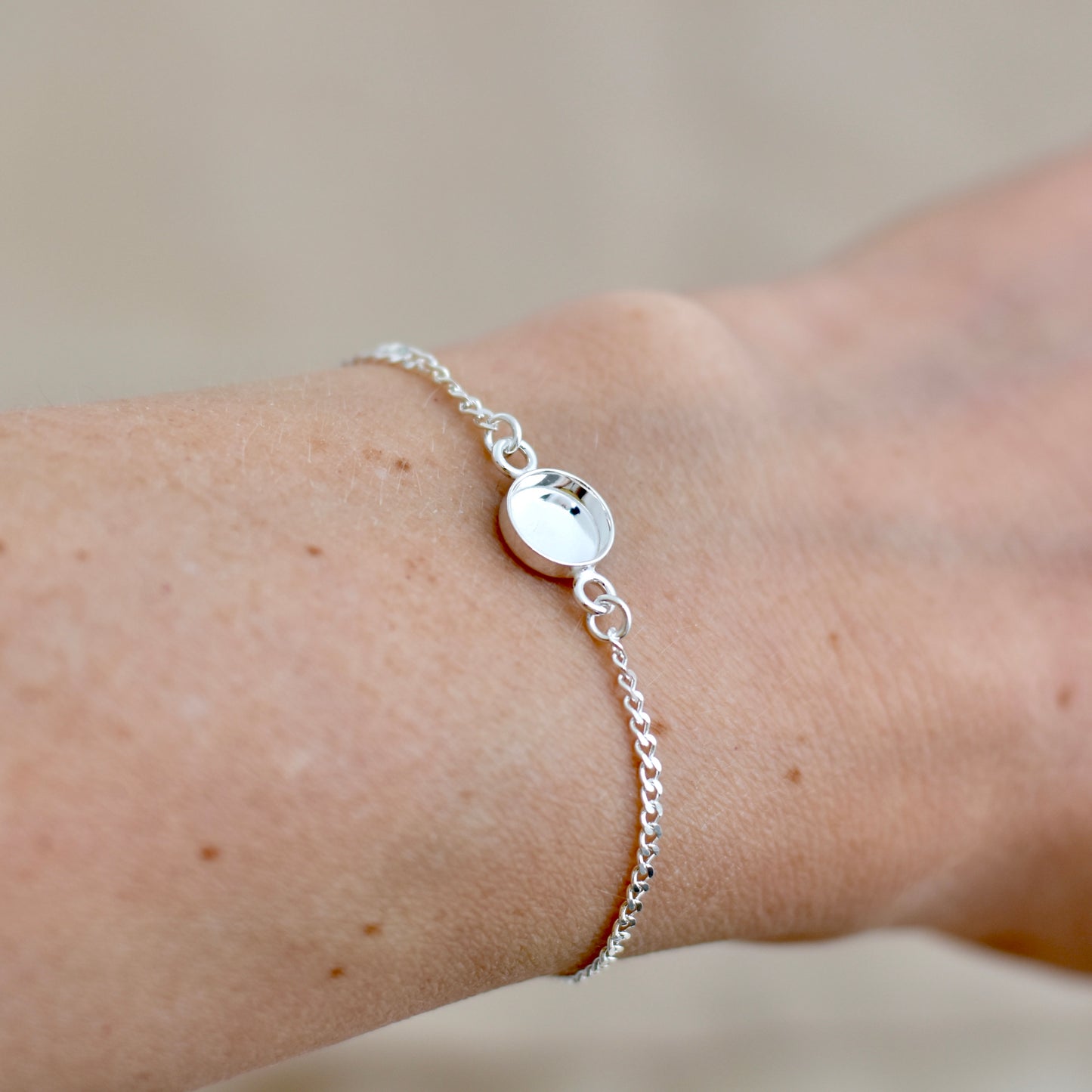 Moedermelk armband - 925 sterling zilver/verguld 925 sterling zilver