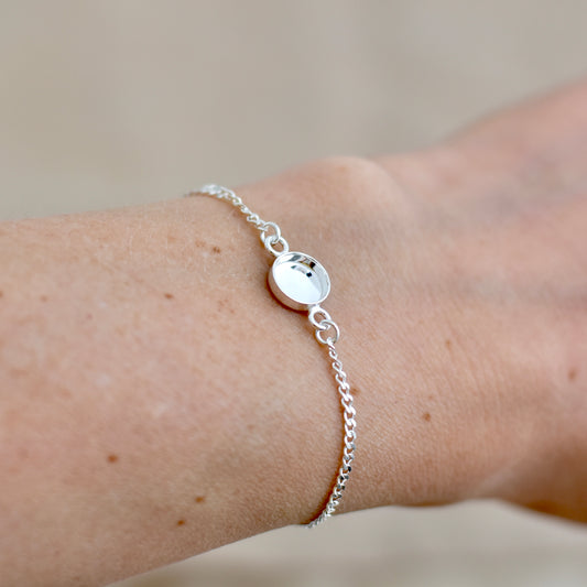 Moedermelk armband - 925 sterling zilver/verguld 925 sterling zilver