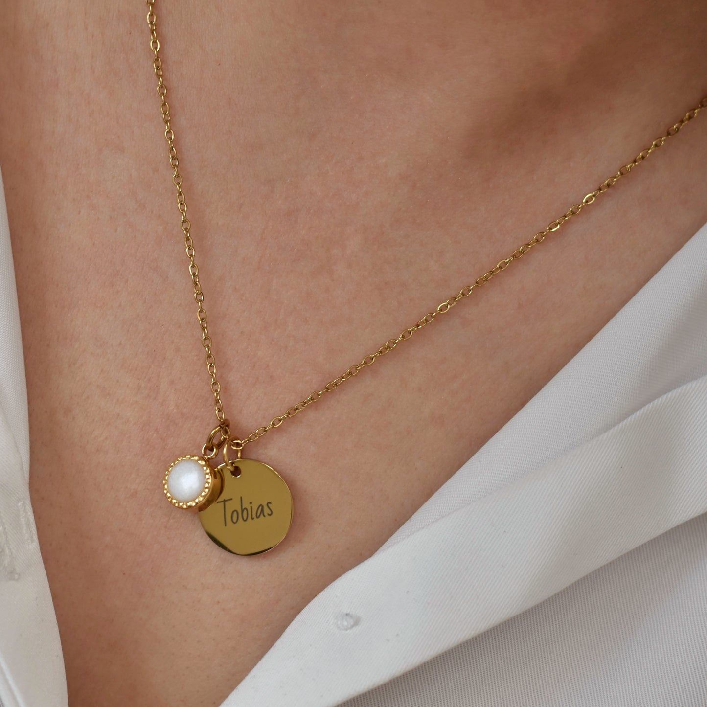Moedermelk ketting - goud of zilverkleurig