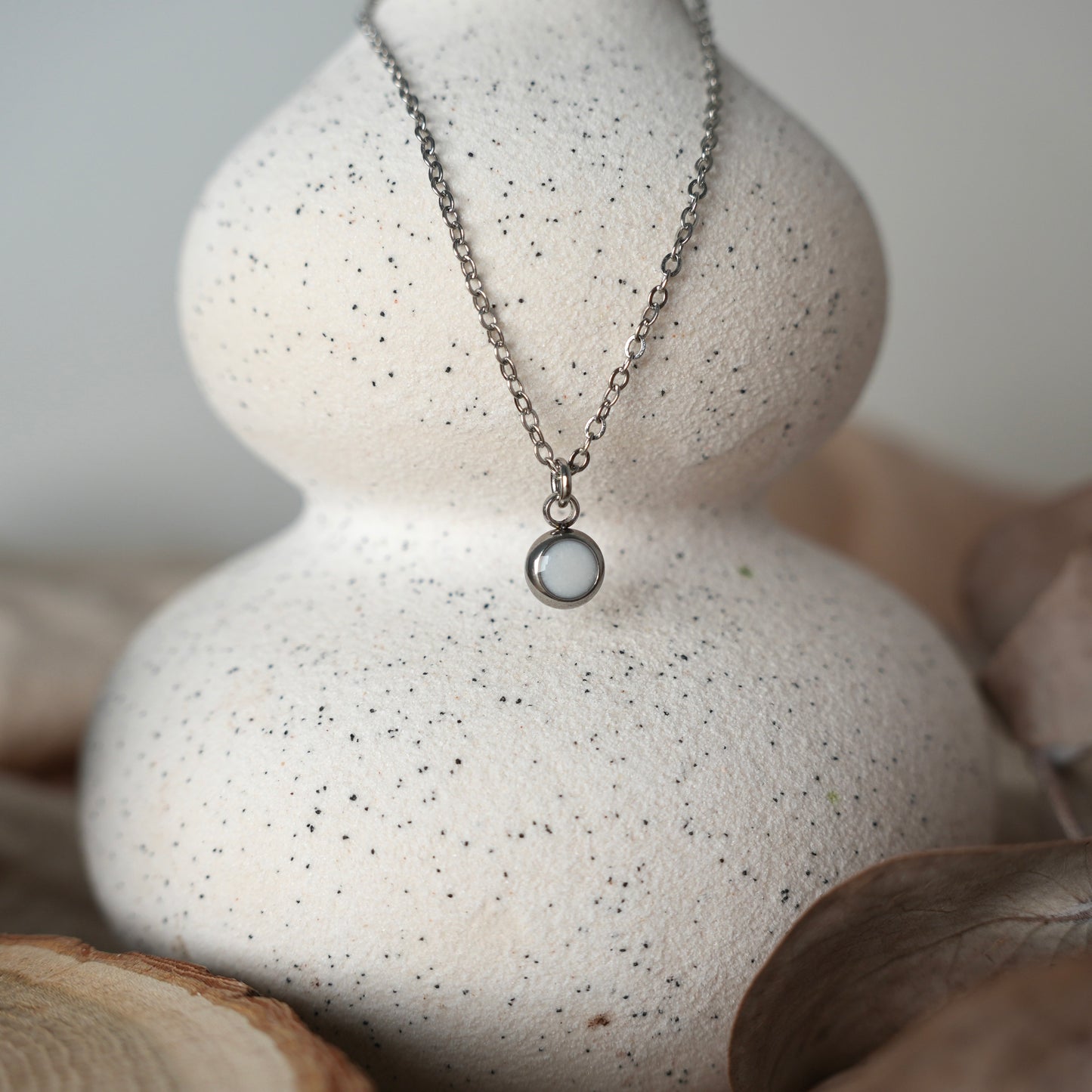 Moedermelk ketting Milly - goud of zilverkleurig rvs