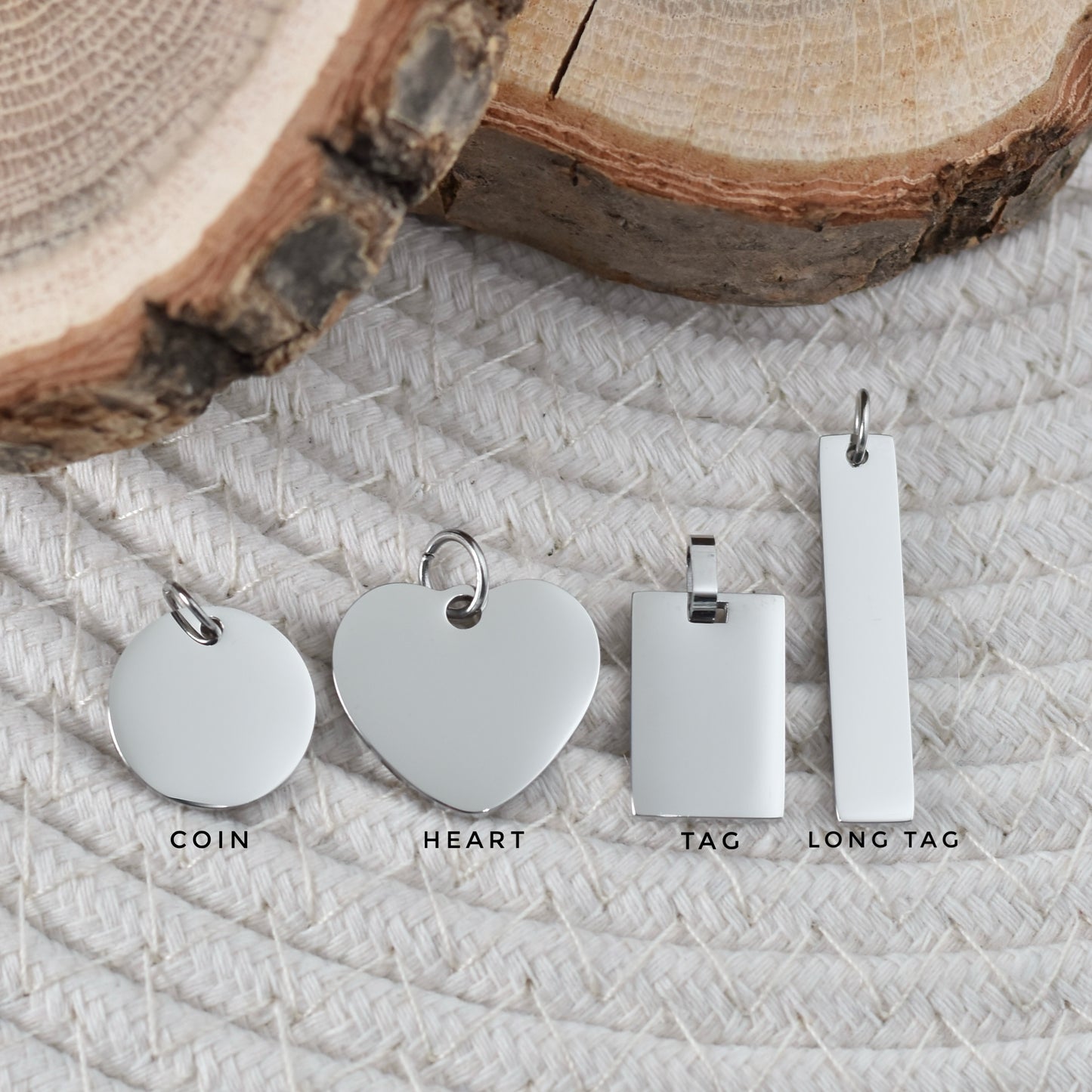 Ketting met eigen tekening of handschrift - zilverkleurig