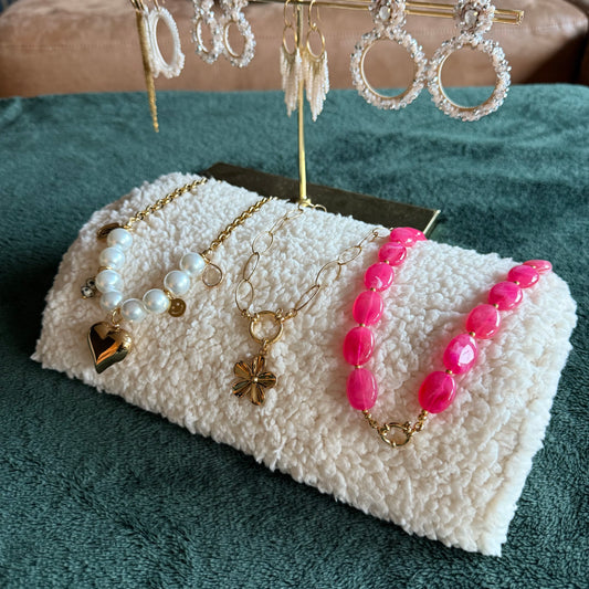 Patroon DIY-Sieraden display maken