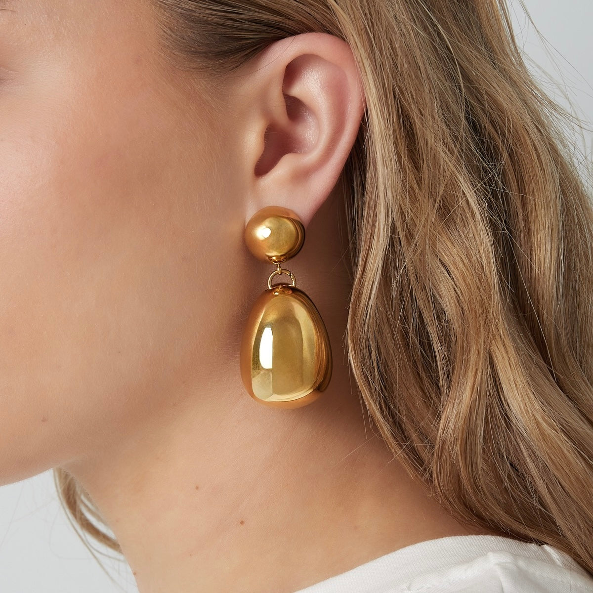 Oorbellen classic crush - Goud